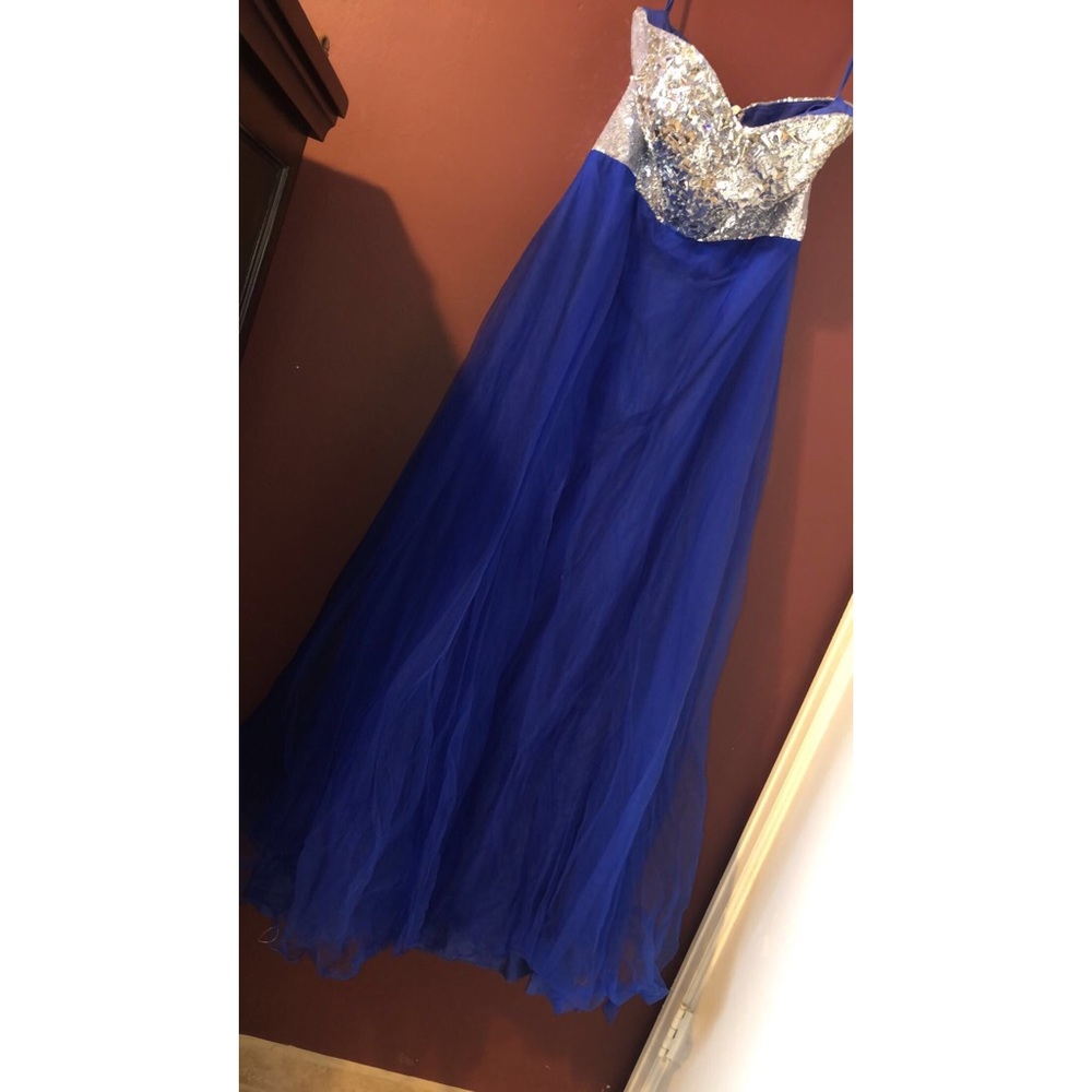 Prom turquoise dress